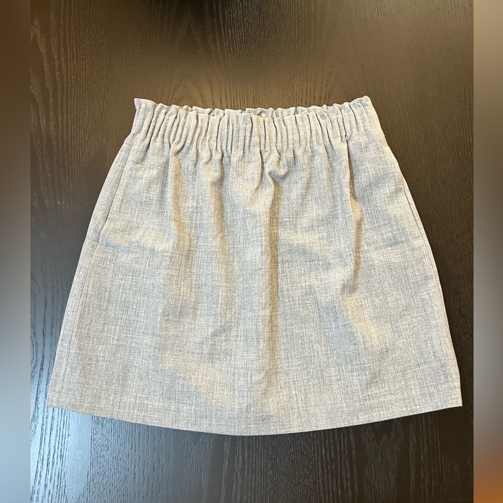 Grey J.Crew Mercantile Skirt